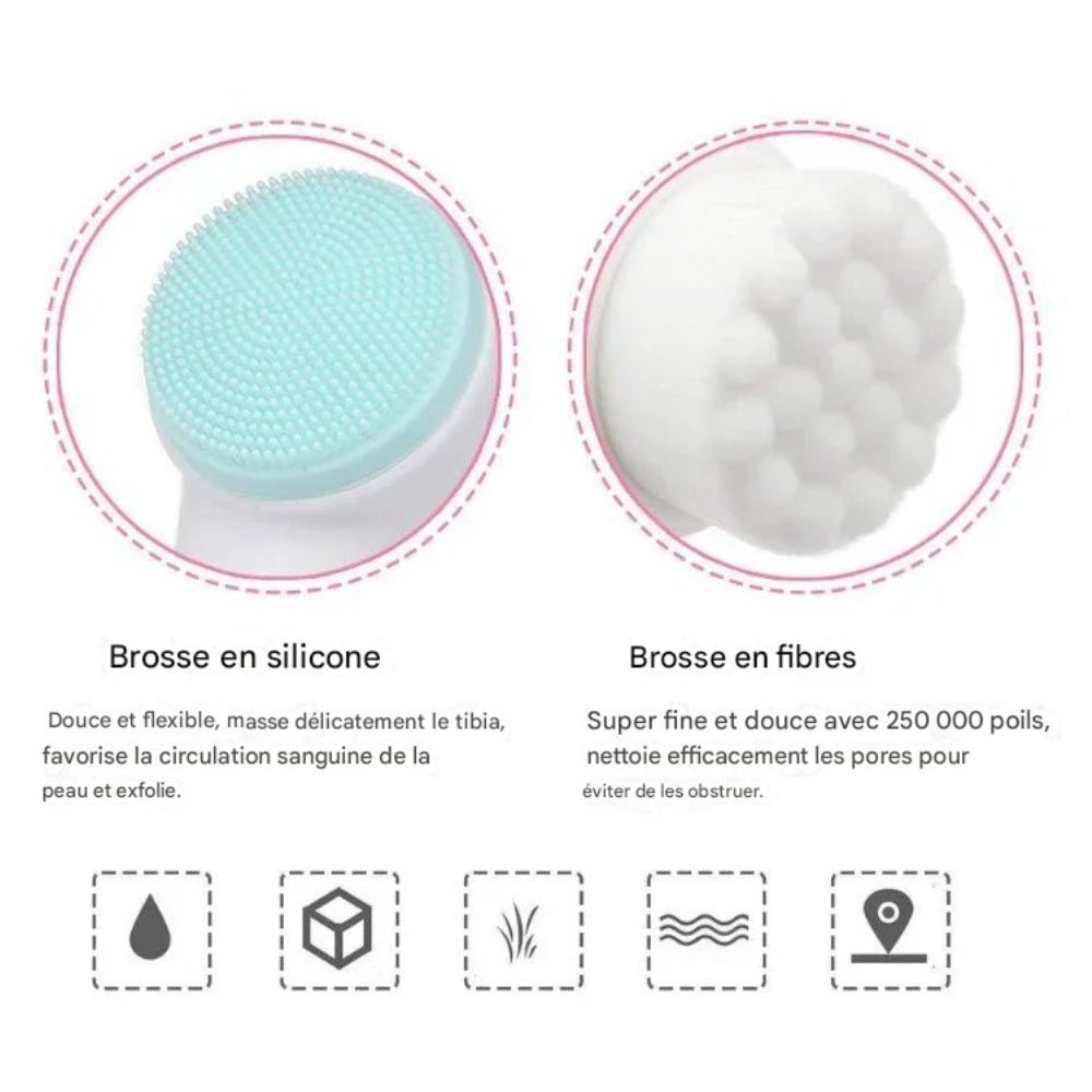 Brosse Nettoyante Double Face - Liftiriuma